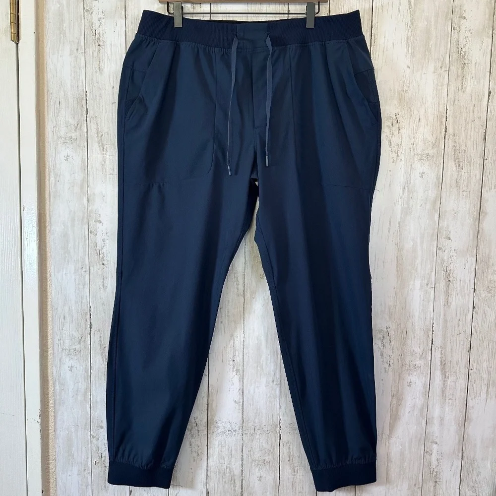 Lululemon ABC Jogger Warpstreme Men's XXL True Navy Casual Loungewear Gym Sports